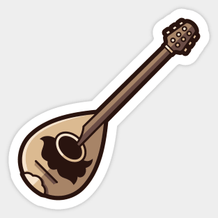 Greek Bouzouki Sticker